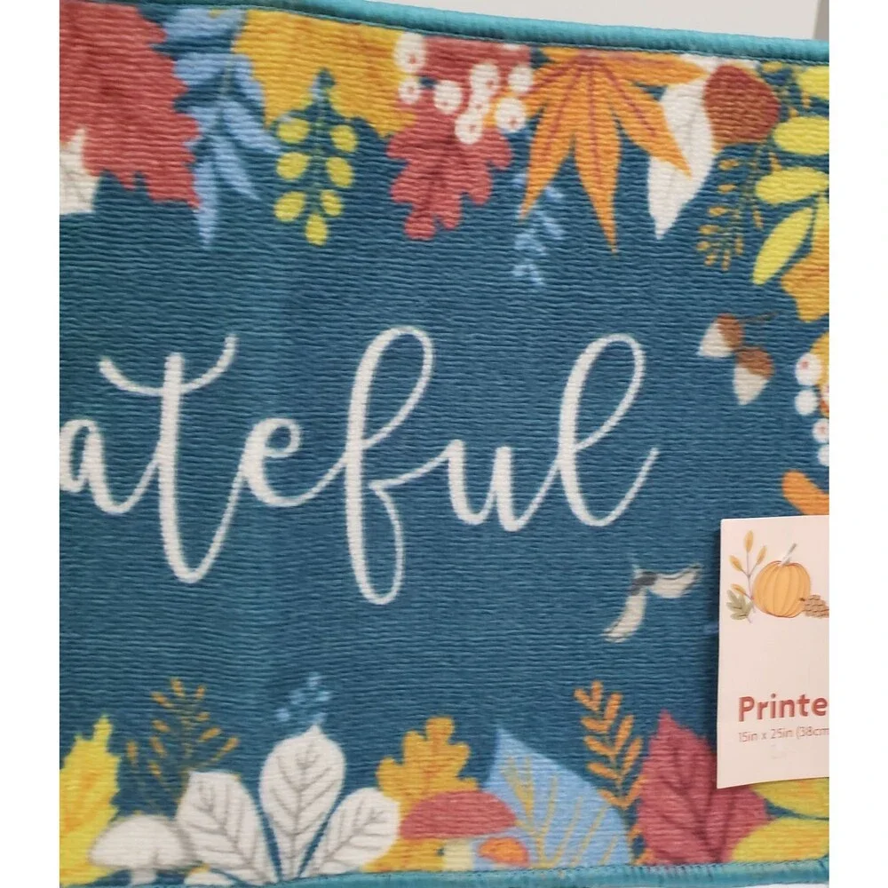 Printed Kitchen Nylon Rug (15